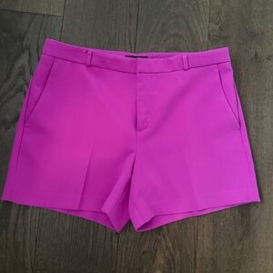 Banana Republic Pink Tailored Shorts Size 14 High Rise Dress Shorts